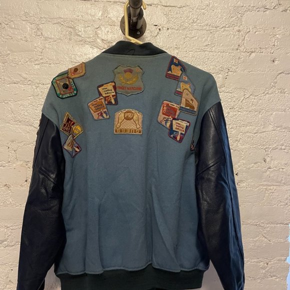 Vintage Guess Varsity Jacket - Picture 2 of 4